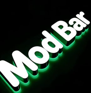 3D Acrylic Front-Lit LED Channel Letter Sign
