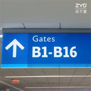 Airport Directional LED Sign