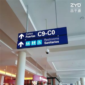 Airport Directional LED Sign