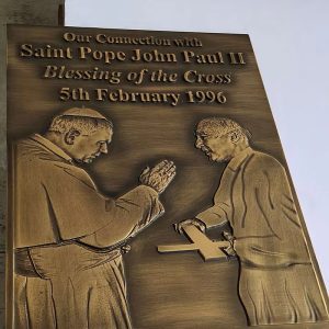 Commemorative Bronze Plaque
