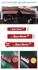 Custom 3D Acrylic Light-Up LED Letter Sign