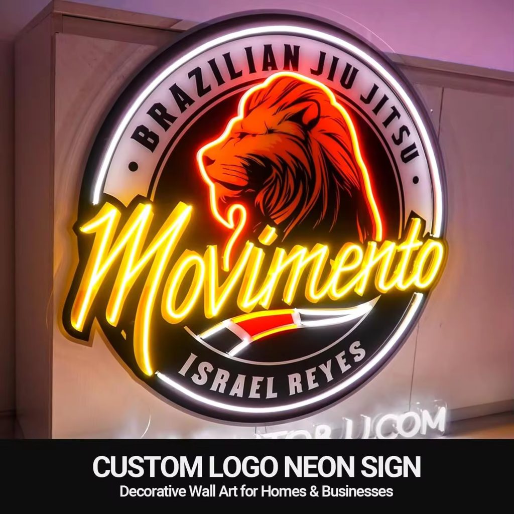 Custom UV-Printed LED Neon Barbershop Sign