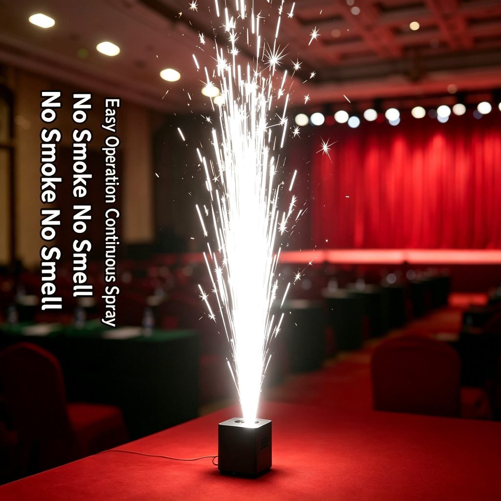 DMX512 Aluminum LED Fireworks Machine