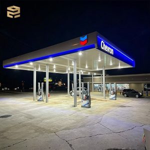 Gas Station Signboard Light Box