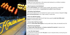 High-End Custom Commercial Neon Light Signage