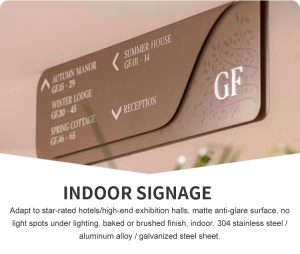 Office Promotional Wall Guide VI Sign