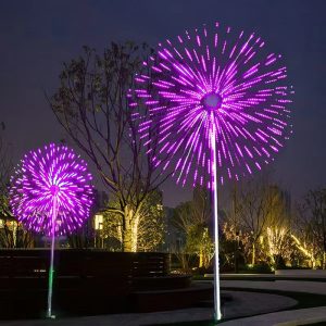 Outdoor Waterproof RGB LED Fireworks Light