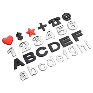 Custom Designed ABS Plastic Letter Car Badge & Car Emblem