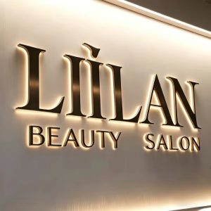 Backlit Channel Letter Sign, LED Commercial Sign, Illuminated Sign, Lighted Letters, LED Backlit Sign