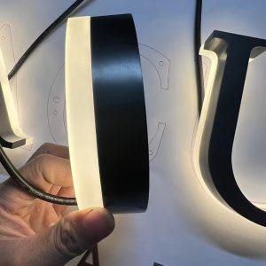 Backlit Channel Letter Sign, LED Commercial Sign, Illuminated Sign, Lighted Letters, LED Backlit Sign