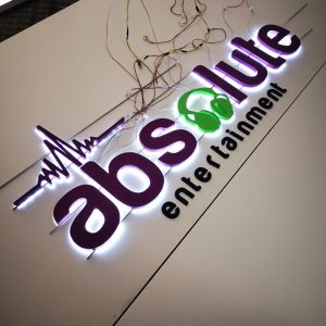 CE Certified Premium 3D Carved Letter Illuminated Sign