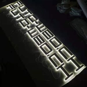 CE Certified Premium 3D Carved Letter Illuminated Sign