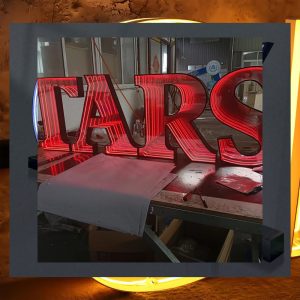 3D Abyss Channel Letters Infinite Depth Hollow Backlit LED Signage