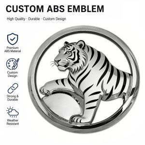 Custom Designed ABS Plastic Letter Car Badge & Car Emblem